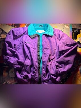 Vintage Columbia sportswear colorblock